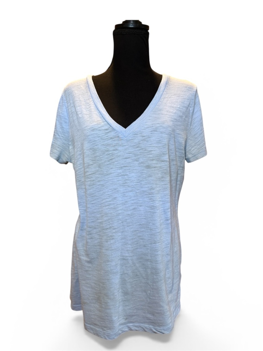 🔵 MOSSIMO v-neck shirt top (L)